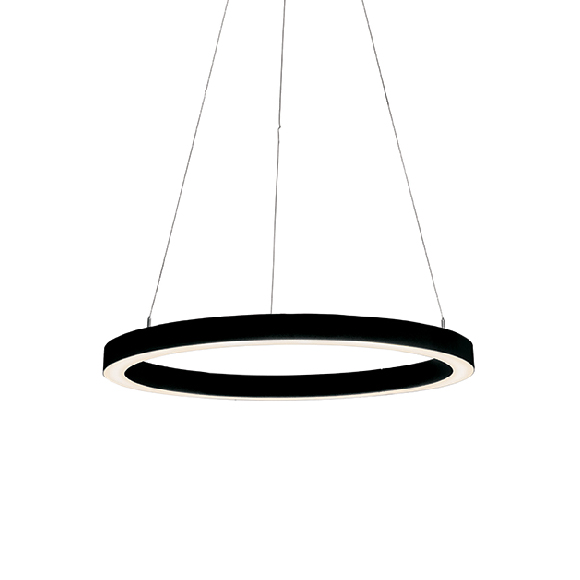 SPAZIO BAND LED PENDANT D915MMBLACK 85W/3000KNON DIM Direct
